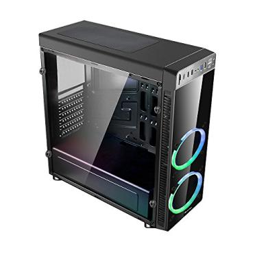 Imagem de Gabinete Gamer C3TECH Mt-G1000BK S/ Fonte, Preto, Médio