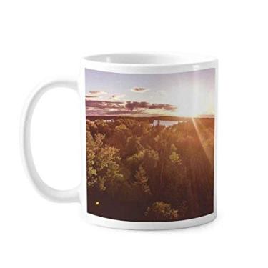 Imagem de Sunshine Silvicultura Ciência Natureza Caneca Cerâmica Cerâmica Café Porcelana Utensílios de Mesa