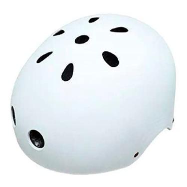 Imagem de Capacete Skate Patins Bike Patinete Long Profissional Branco (Pequeno)
