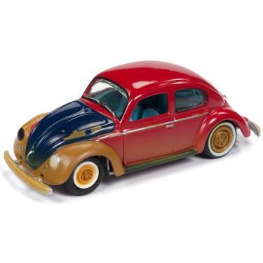 Imagem de Miniatura - 1:64 - 1951 Vw Fusca Split Window Beetle - Vermelho -  Str