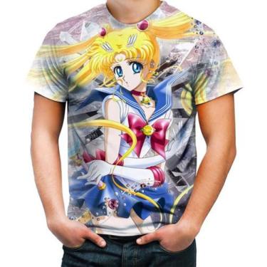 Imagem de Camiseta Camisa Sailor Moon Usagi Tsukino Pretty Guardian 7 - Estilo K