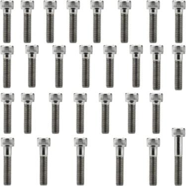 Imagem de Kit parafusos inox tampa motor lateral esquerda+direita NX350 Sahara Sahara350 1990 a 1999