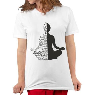 Imagem de Camiseta Poliéster Unissex Yoga Namastê - Hot Cloud Shop
