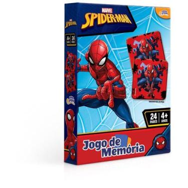Imagem de Jogo Marvel - Memória Homem Aranha - Toyster 8016 - Toyster Brinquedos