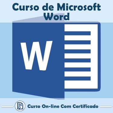 Imagem de Curso online em videoaula sobre Microsoft Word com Certificado + 2 brindes