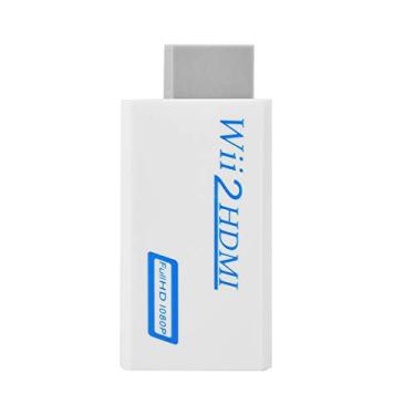 Imagem de Sonew Adaptador Wii 2 a HDMI, 720p / 1080P HD, com Saída de Áudio e Vídeo, Portátil, para PC/Laptop/DVD/Desktop/Monitor, Televisão, Leitor de DVD
