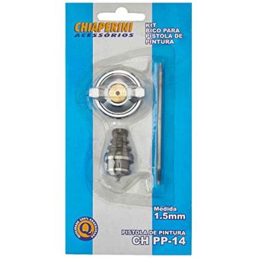 Imagem de Kit Bico 1,5mm Para Pistola De Pintura Ch Pp-14 Chiaperini Chiaperini
