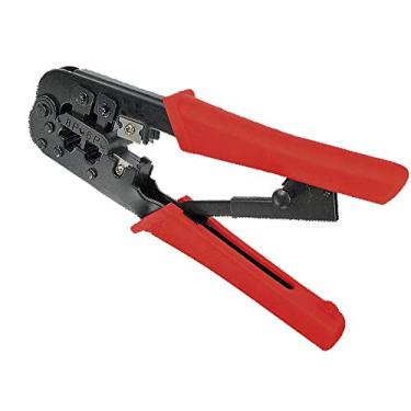 Imagem de Alicate De Crimpar Profissional Rj45 Rj11 C/Catraca 568r