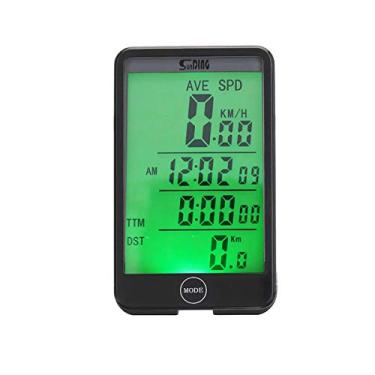 Imagem de Ciclo computador velocímetro bicicleta bike sem fio Touch Screen SD-576C