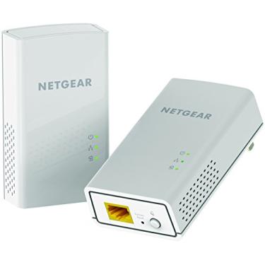 Imagem de NETGEAR Kit adaptador Powerline, plugue de parede 1200 Mbps, portas Ethernet 1,2 Gigabit (PL1200-100PAS)