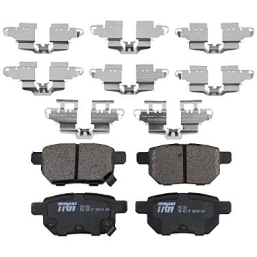 Imagem de TRW Pro TRC1354 Conjunto de pastilhas de freio a disco para Toyota Corolla 2009-2010, traseira e outras aplicações