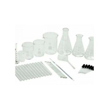 Imagem de Kits Educativos Kit de Vidraria 156 Peças para Laboratório