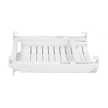 Imagem de Rack de trilho de armazenamento pendurado para saco de alimentos Ex:li>ator, durável retrátil pendurado rack de trilho de armazenamento doméstico para geladeira