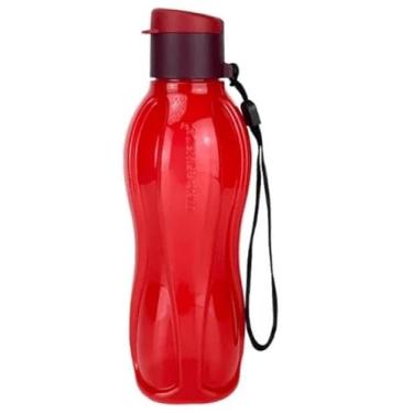 Imagem de Tupperware Garrafa Eco Tupper Redonda Plus 500ml Cereja