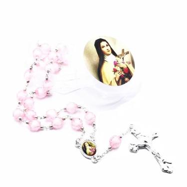 Imagem de Terço Coroa Santa Teresinha do Menino Jesus com 24 Contas