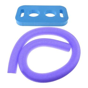 Imagem de Amagogo Tubo flutuante de espuma de macarrão para piscina com conector, acessórios para piscina de macarrão para piscina, Roxo