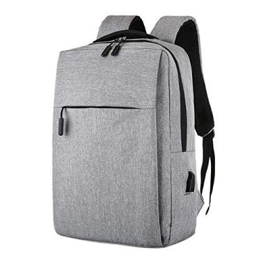 Imagem de QOHNK Mochila masculina da marca 15,6 polegadas, notebook masculina, impermeável, mochila escolar 281241 cm, C, China