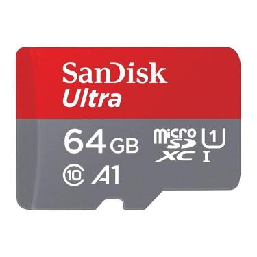 Imagem de Cartão De Memória Microsd Sandisk 64Gb Microsd Ultra 140Mbs