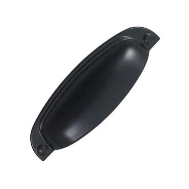 Imagem de Puxador De Gaveta-Colonial-Sobrepor-Concha-Italy-115 - Preto