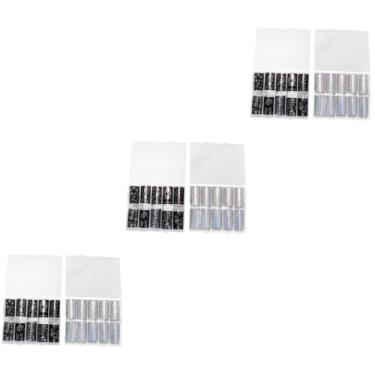 Imagem de Ipetboom 6 Caixas Adesivo Céu Estrelado decalques de unhas DIY arte de unhas de férias 3d adesivos de unhas adesivos para unhas adesivos de transferência de unhas femininas manicure