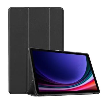 Imagem de Capa Case Smart Para Galaxy Tab S9+ (Tela 12.4") - C7 COMPANY (Preto)