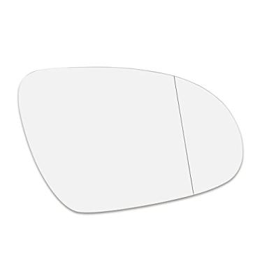 Imagem de A ABSOPRO Substituição de vidro retrovisor aquecido 7M3857521F com placa traseira do lado direito do passageiro para Volkswagen Jetta 2005-2010