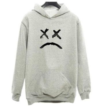 Imagem de Moletom Cangurú Deep Modas Flanelado Lil Peep Masculino-Masculino