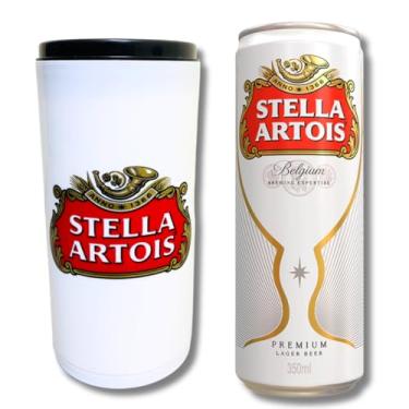 Imagem de Porta Lata Slim 350ml Lata Fina Grande Suporte Cerveja