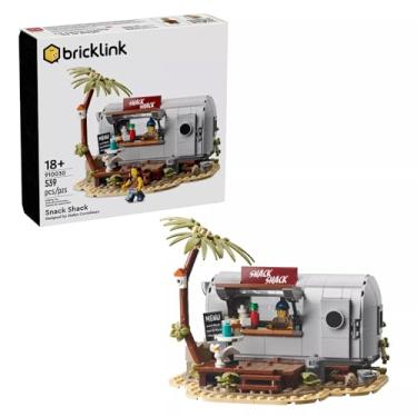 Imagem de LEGO 910030 Snack Shack Building Kit - 539 Pieces - Detailed Snack Bar with Interior, Hinged Access, and 2 Minifigures
