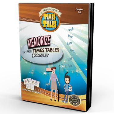 Imagem de Times Tales Video DVD - Memorize Upper Times Tables / Multiplication Facts Fast!