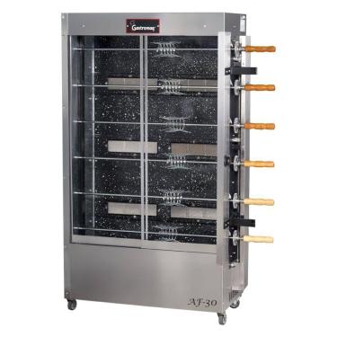 Imagem de Assador De Frango 6 Espetos Af30g2 Gastromaq Assador A Gás Bivolt