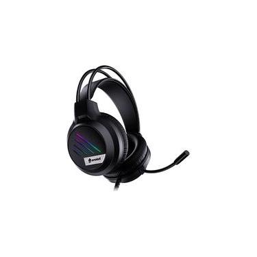 Imagem de Headset Gamer Evolut EG306 Lesh, LED, Driver 50mm, 3.5mm, Preto - EG306