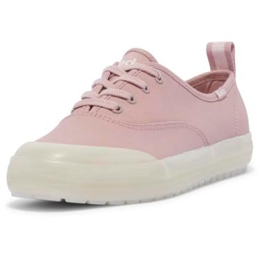 Imagem de Keds Tênis feminino Champion Toe Cap com cadarço, Lona trx Splash Mauve/White, 7