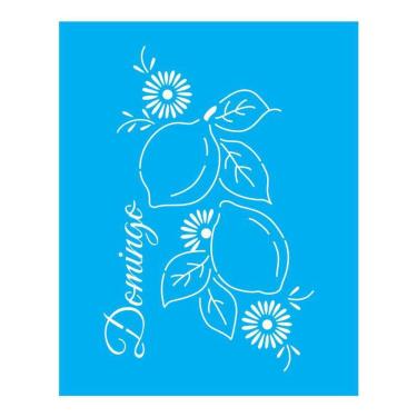 Imagem de Stencil Tamako Dias Da Semana - 20X25Cm - Ref B759