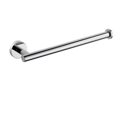 Imagem de Kit de acessórios de banheiro preto fosco, conjunto de hardware de aço inoxidável dourado, suporte de rolo de papel higiênico, gancho para robe, toalheiro, 1