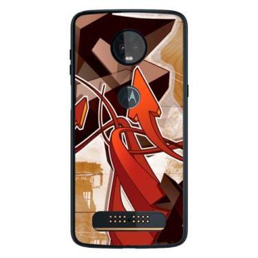 Imagem de Capa Adesivo Skin071 Verso Para Motorola Moto Z3 Play - KawaSkin