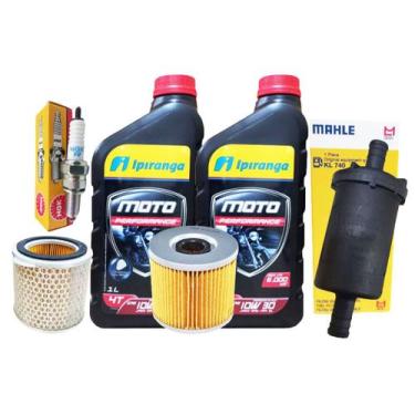 Imagem de Kit Revisão Xre 300 2009 2010 2011 2012 Óleo Filtro Vela Ngk - IPIRANG