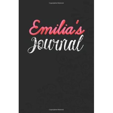 Imagem de Emilia's Personalized Journal: Specialized Daily Journal for girls or women named Emilia