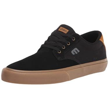 Imagem de Etnies Tênis de skate masculino Singleton XLT cano baixo, Preto/branco, 39