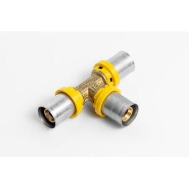 Imagem de Tee prensar 16mm para multicamada gas - Tiemme