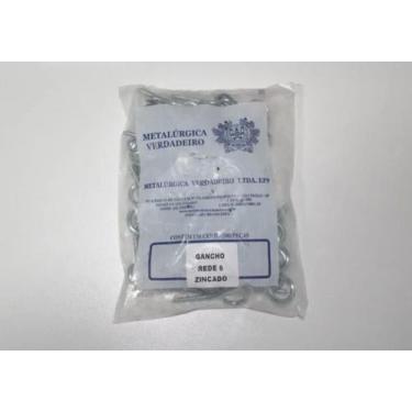 Imagem de Gancho inox para rede de proteção e bucha - MET VERDADEIRO