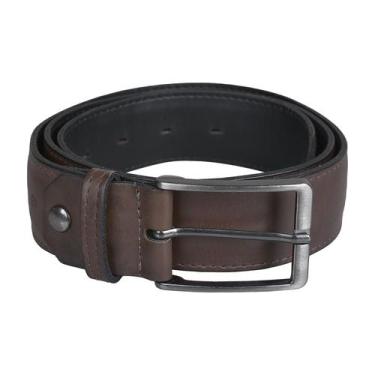 Imagem de Cinto Masculino Social Em Couro Legítimo Premium - LanderFit(4), Marro