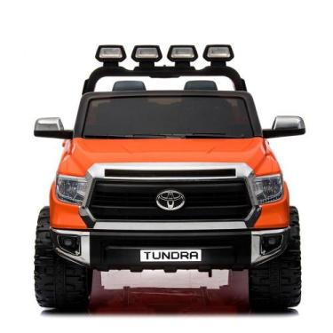 Imagem de Carrinho Elétrico Infantil Carro Motorizado Toyota Tundra Laranja Cami