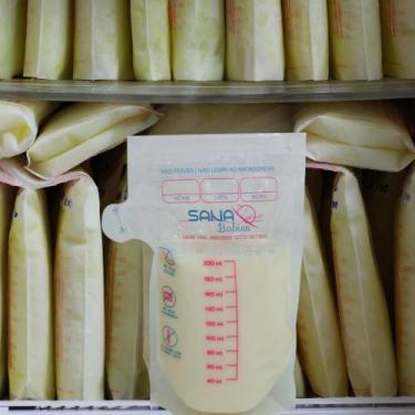 Imagem de Saco para armazenamento de Leite Materno 200ml - 18 Unidades - Sana Ba