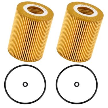 Imagem de OCEAIR Filtro de óleo para Mercedes-Benz E350 GL350 ML350 R320 R350 S350 Sprinter 2500 3500 Jeep Dodge Freightliner Grand Cherokee Substitui HU821X 6421800009 pacote com 2