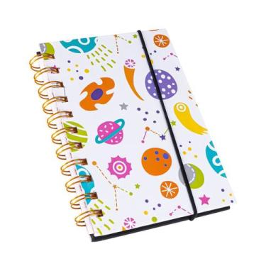 Imagem de Caderno 80 Folhas Pequeno Anotações Espiral Dupla 1 Materia - TEX, Uni