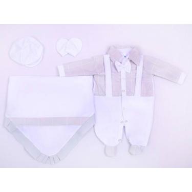 Imagem de Kit Saída De Maternidade Igor - 04 Peças - Para Meninos - Lalu Enxovai