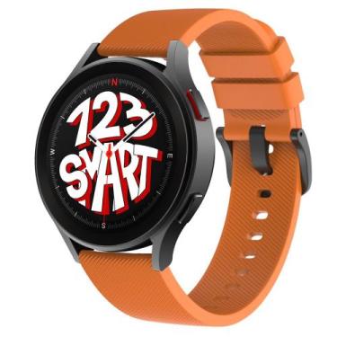Imagem de Pulseira de Silicone com Fecho Preto para Galaxy Watch 5 Watch5 Pro 40