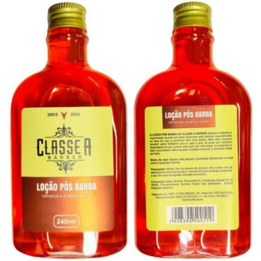 Imagem de Loção Pós Barba Classe A 240ml Refrescante Cicatrizante Aromatizado, l