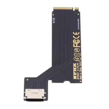 Imagem de NFHK PCI-E 4.0 M.2 M-Key para Oculink SFF-8612 SFF-8611 Adaptador host para ThinkBook 14+ AMD8845 2024 placa gráfica externa e SSD